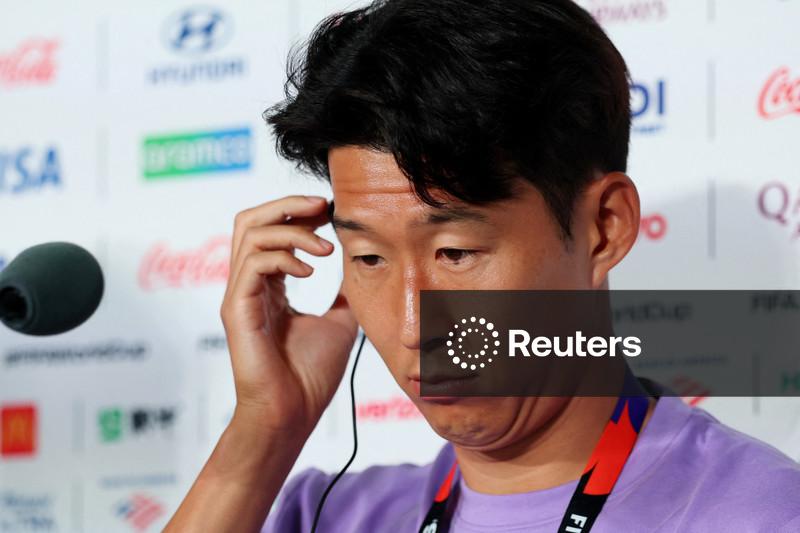 Jogadores da Coreia do Sul boicotam entrevistas após comentários sobre serviço militar de Son
