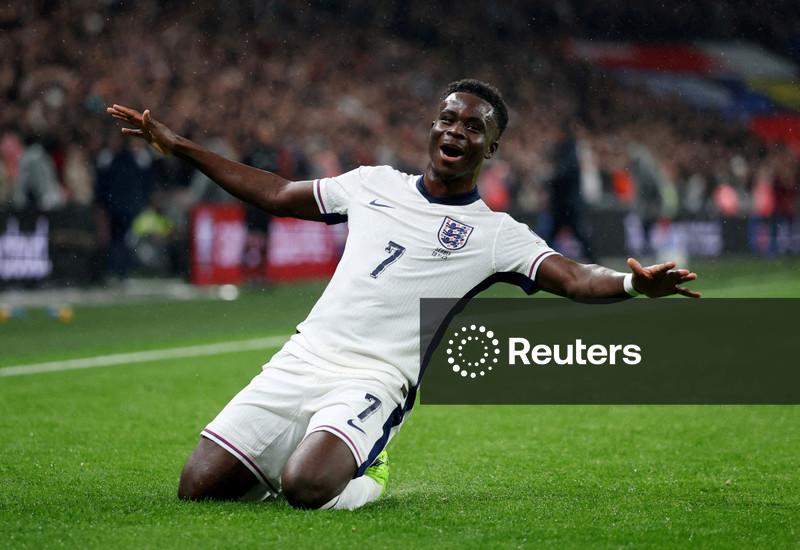 Técnico da Inglaterra diz que Saka ainda se recupera de lesão e precisa de cuidados na Copa do Mundo