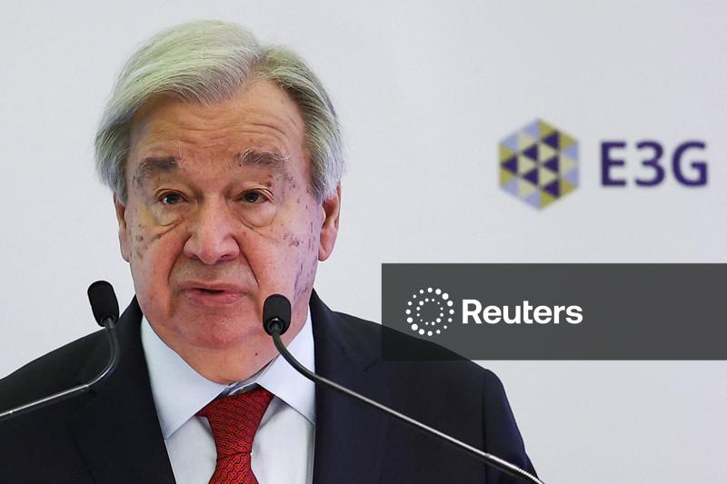 Secretário-geral da ONU afirma que riscos climáticos precisam ser prioridade de ministros das Finanças