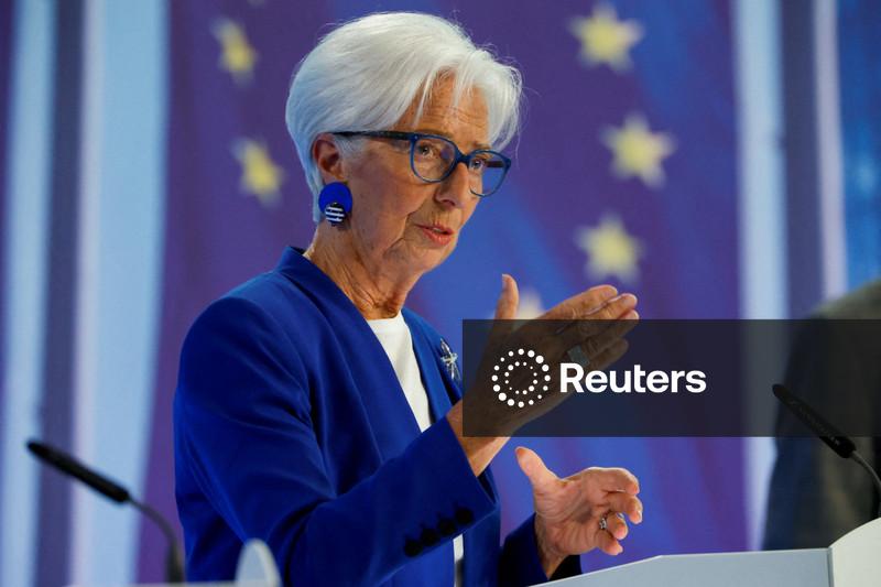 Resiliência econômica da Europa dá ao BCE mais margem de manobra para ajustar juros, diz Lagarde