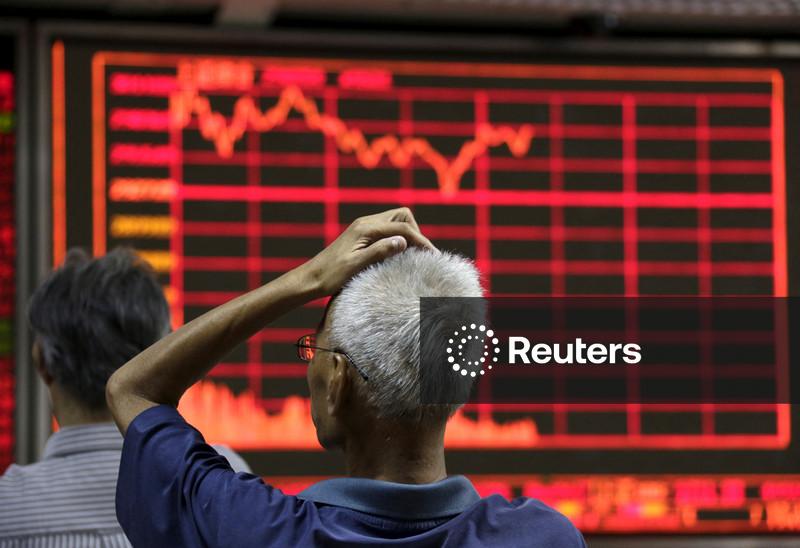 Ações da China caem para mínimas de seis semanas; setor de tecnologia despenca
