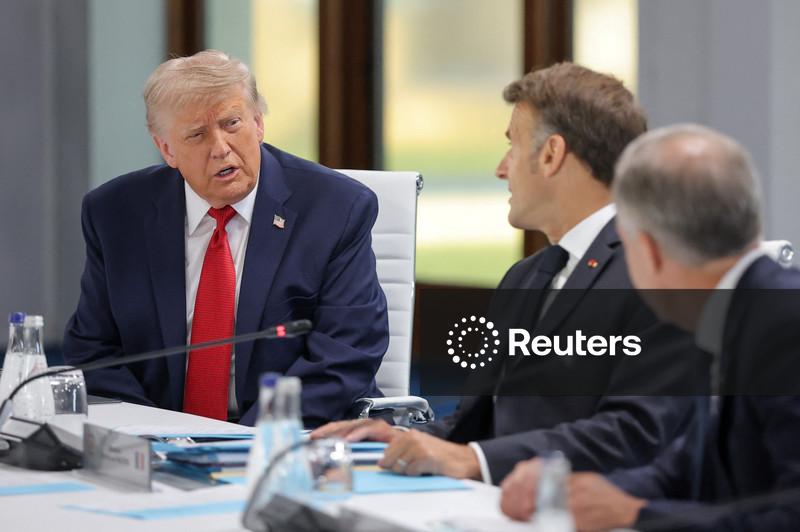 “Eu sou o chefe”, afirma Trump no G7 ao se mostrar mais alinhado a objetivos de guerra da Ucrânia
