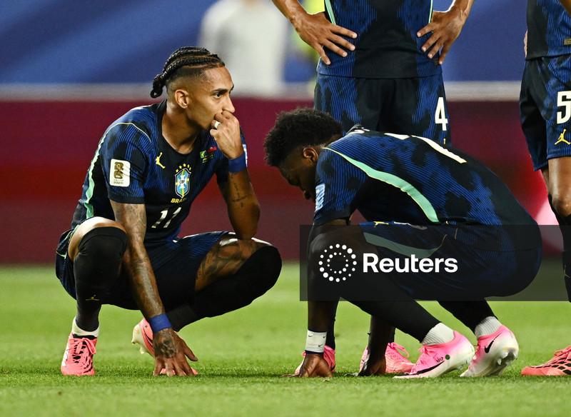 Brasil mantém a fé em Raphinha após mais uma lesão na coxa
