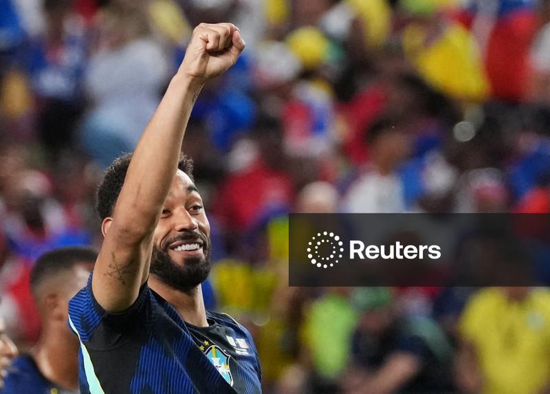 Com dois gols de Cunha, Brasil vence por 3 x 0 e elimina o Haiti da Copa do Mundo