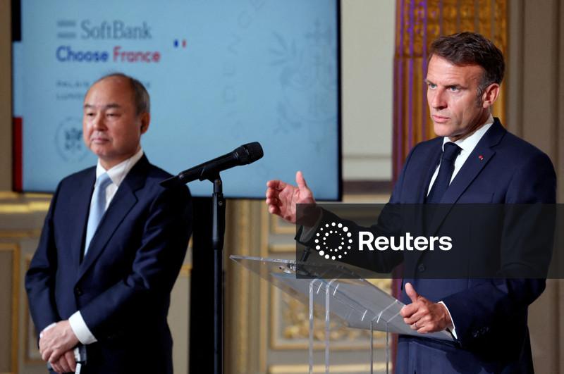 França atrai 93 bilhões de euros em investimentos, metade para data centers do SoftBank