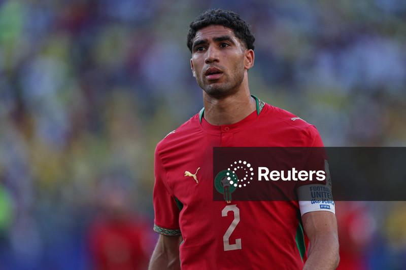 Hakimi, jogador do PSG e da seleção de Marrocos, será julgado por acusação de estupro