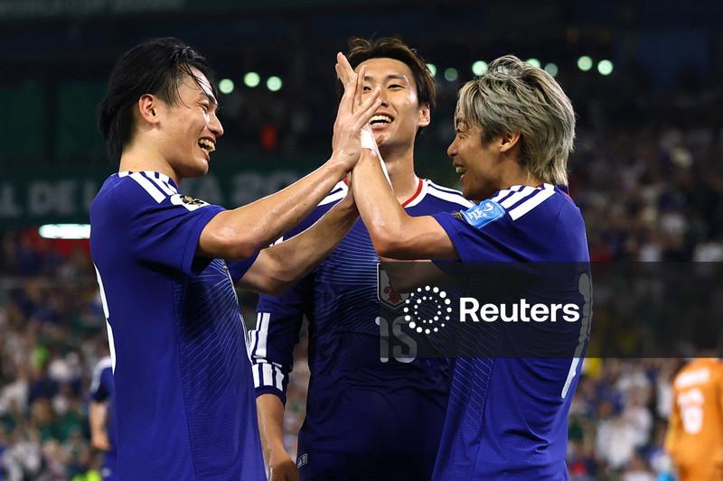 Poder ofensivo do Japão se destaca em goleada sobre a Tunísia no 1.000º jogo da Copa do Mundo