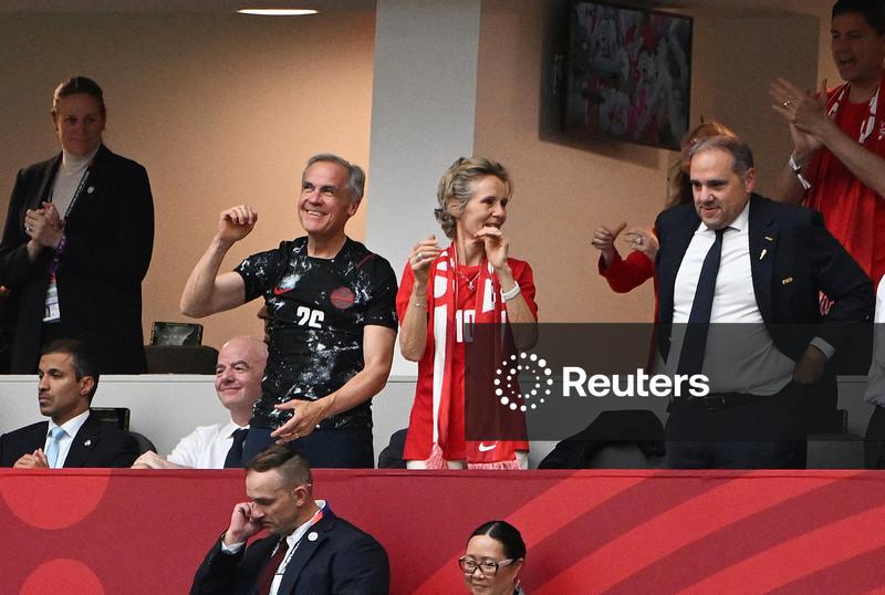 Primeiro-ministro canadense elogia garra da seleção após primeira vitória na Copa do Mundo