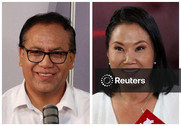 Fujimori, no Peru, assume a liderança à medida que resultados da disputada eleição presidencial são divulgados