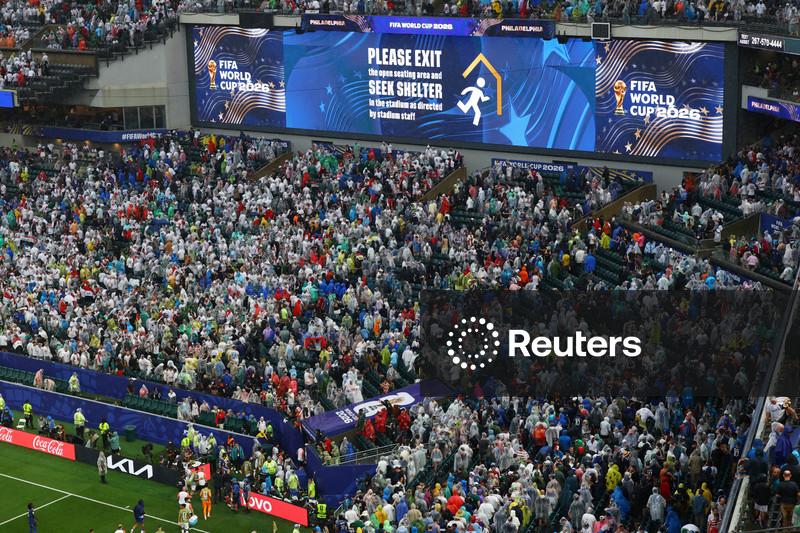 Segundo tempo de França x Iraque na Filadélfia é adiado por tempestade, diz Fifa