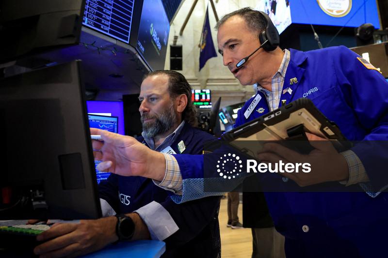 Wall Street caminha para melhor trimestre em anos com apetite por risco