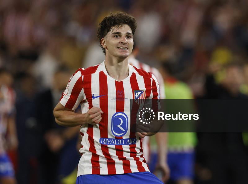Atlético de Madrid rejeita proposta de 150 milhões de euros do Real Madrid por Julián Álvarez