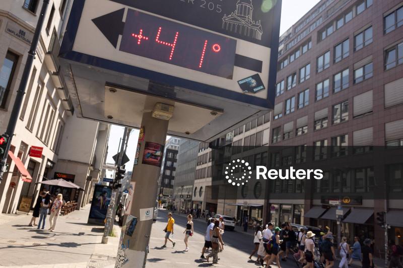 Alemanha e Dinamarca registram temperaturas recordes conforme onda de calor na Europa avança ao leste