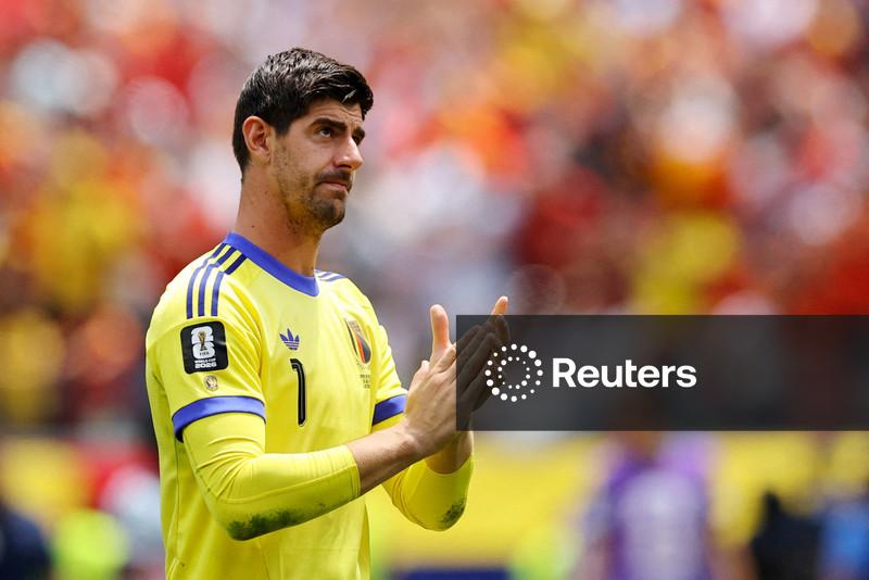 Courtois repensa aposentadoria da seleção belga, mas quer uma pausa