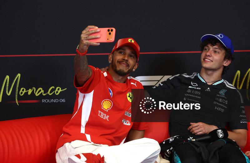 Antonelli está bem à frente, diz Hamilton sobre suas chances de conquistar título