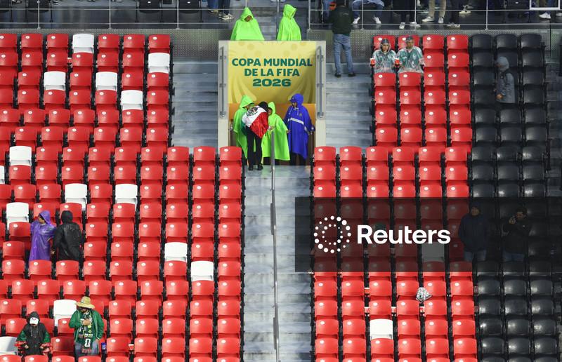 México x Equador é adiado devido a tempestades