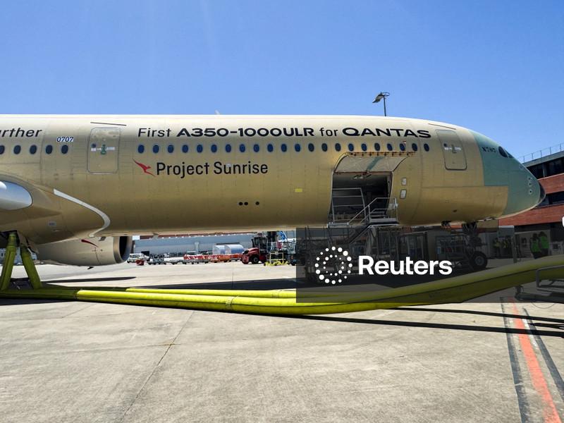 Airbus A350 voa 24 horas sem escalas da Austrália à França