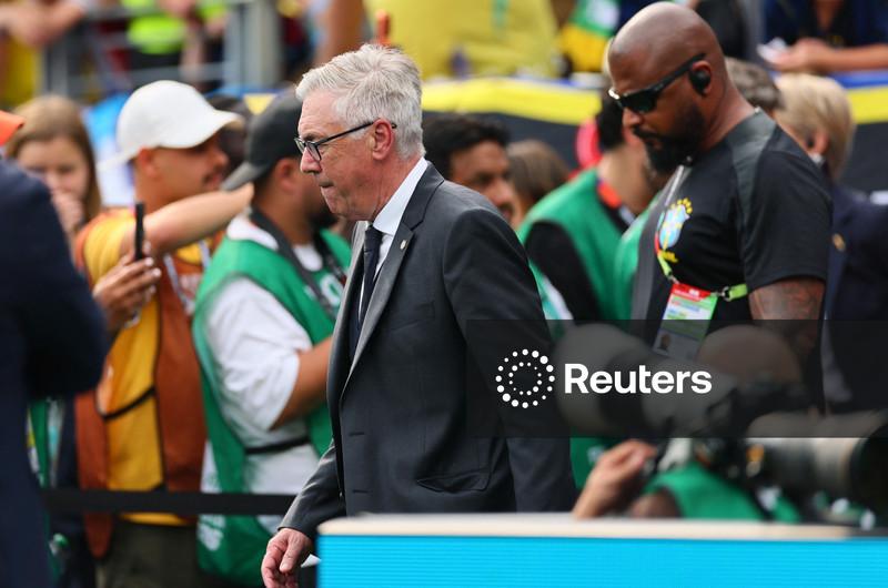 Brasil evitou pressionar, mas criou oportunidades, diz Ancelotti