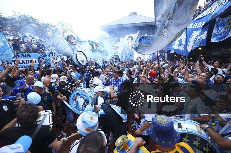 Polícia de Atlanta está alerta para semifinal da Copa do Mundo entre Argentina e Inglaterra