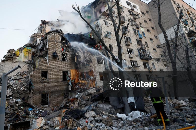 Rússia bombardeia Kiev em grande ataque; pelo menos 18 pessoas morreram