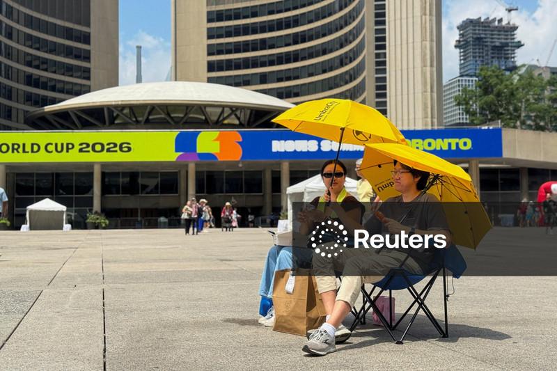 Torcedores são alertados sobre calor intenso em Toronto para jogo entre Portugal e Croácia