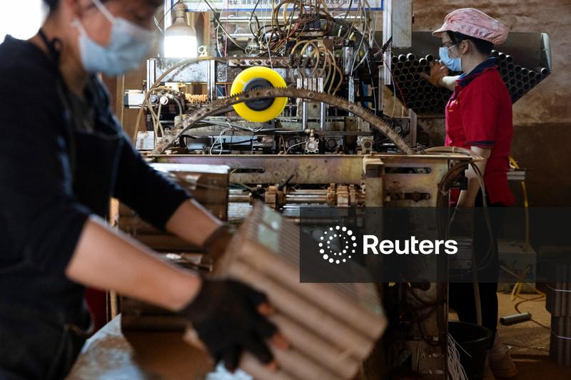 Atividade industrial da China registra melhor trimestre desde o final de 2020, mostra PMI privado