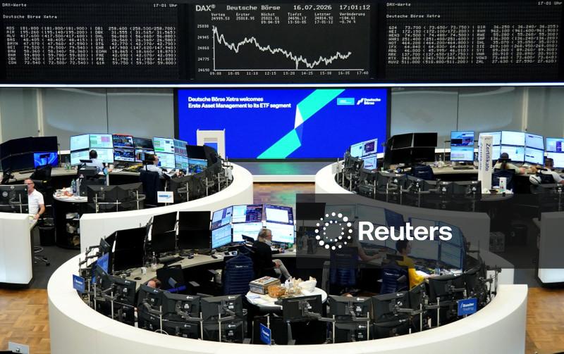 Força do setor de tecnologia compensa alta do petróleo e ações europeias sobem