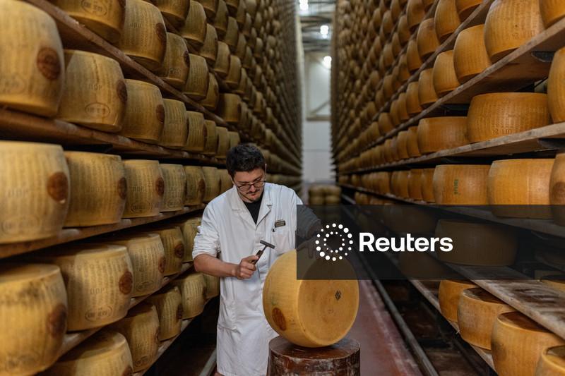 Calor extremo ameaça região produtora do parmesão na Itália