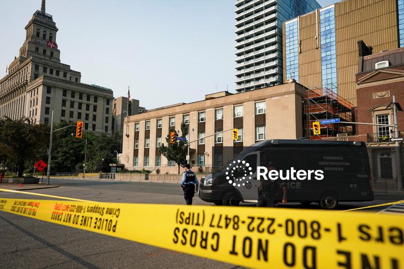 Tiro é disparado fora do Consulado dos EUA em Toronto pela segunda vez neste ano
