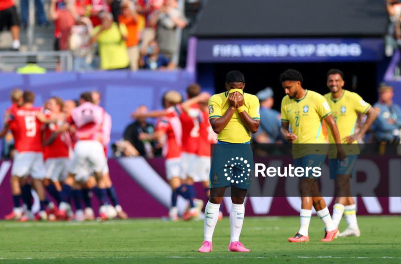 Noruega elimina o Brasil com dois gols de Haaland e chega às quartas de final da Copa do Mundo