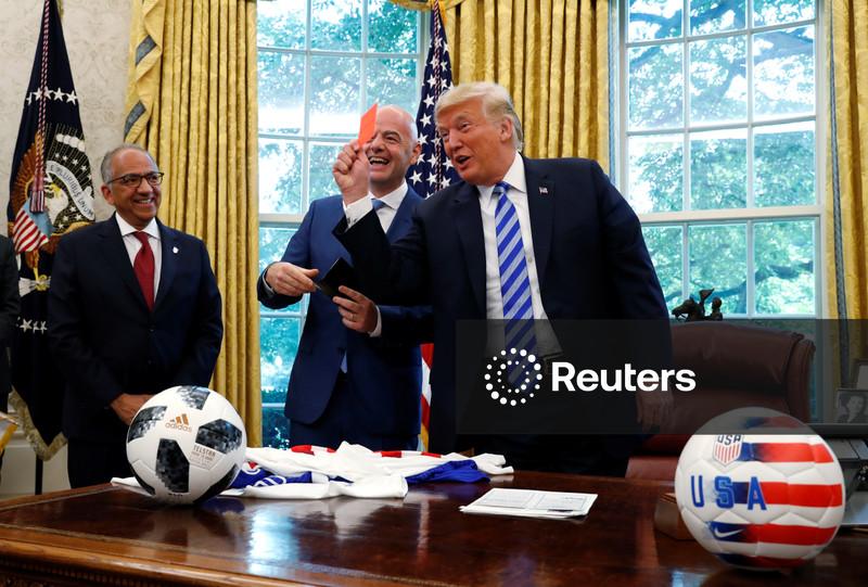 Fifa rejeita contestação da Bélgica sobre elegibilidade de Balogun; Trump considera “brilhante” suspensão de cartão vermelho