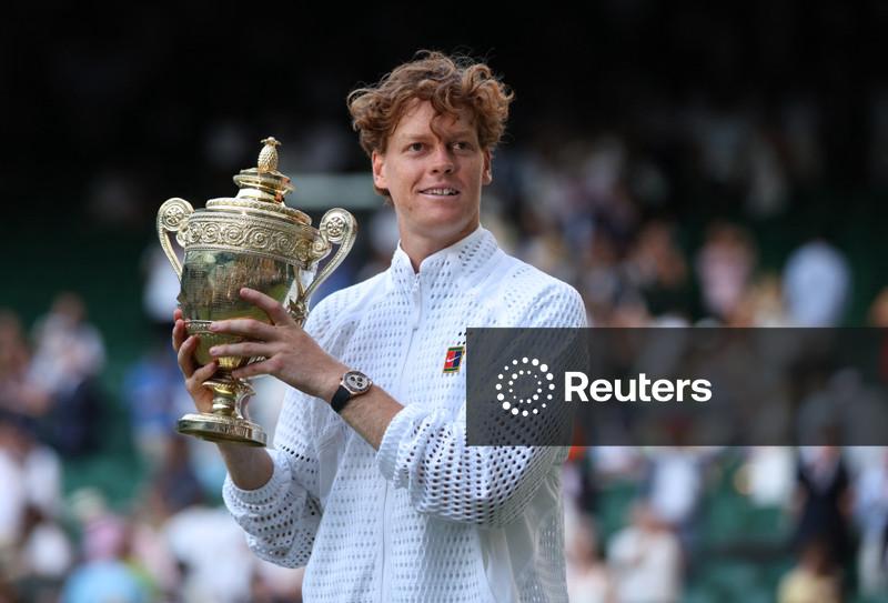 Sinner derrota Zverev em final de Wimbledon após batalha acirrada