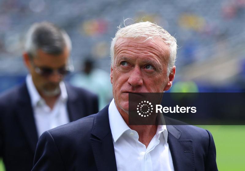 Deschamps alerta que calor extremo pode testar a França contra o Paraguai nas oitavas de final