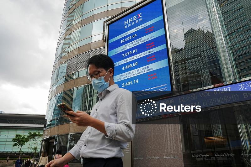 Ações da China e de Hong Kong encerram  estáveis; setor de IA recua