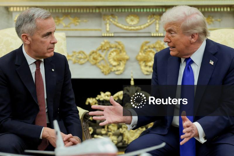 Trump suspende tarifas sobre importações do Canadá; Carney diz que ainda há muito trabalho a ser feito