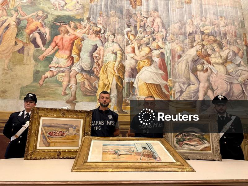 Itália recupera obras de Renoir, Cézanne e Matisse roubadas de museu