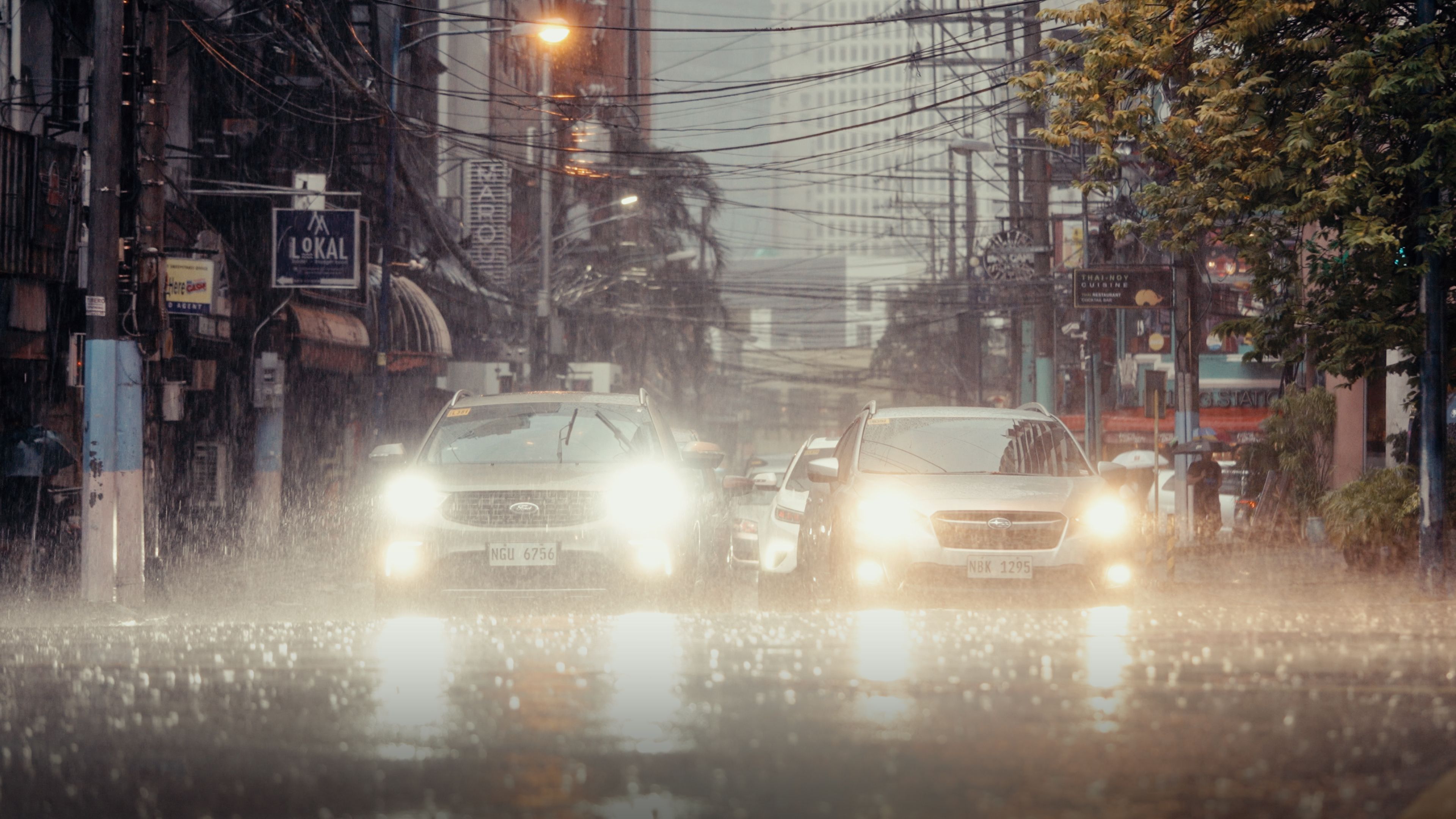 Simepar prevê chuva forte e rajadas de até 47 km/h em Curitiba nesta quinta