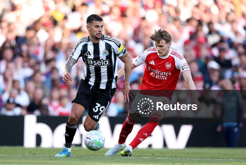 Arsenal contrata brasileiro Bruno Guimarães, do Newcastle