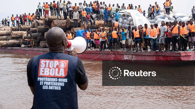 Congo testa  passageiros após interceptação de embarcação com suspeita de  caso de Ebola perto  de Kinshasa