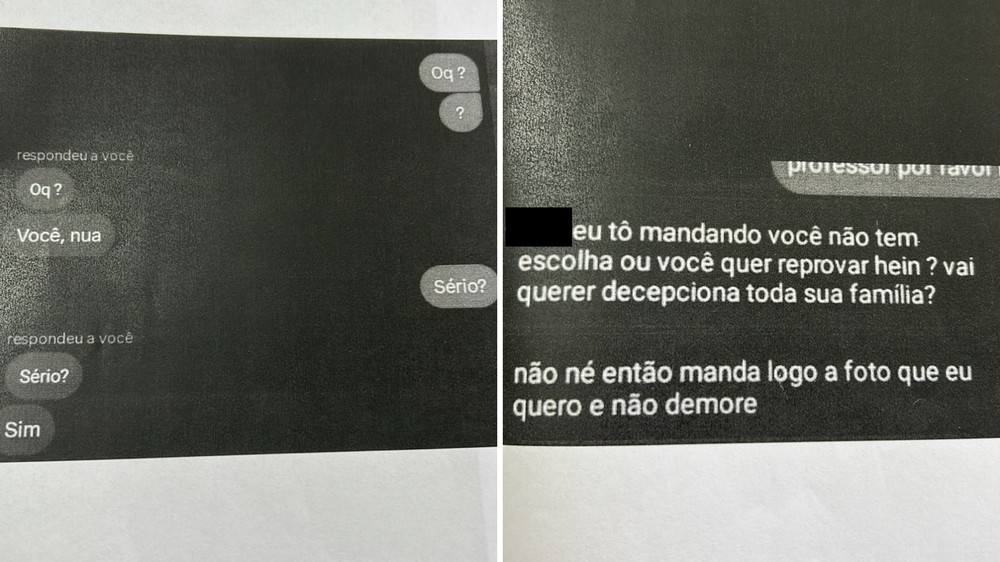 Professor é investigado por exigir foto íntima de aluna de 15 anos e ameaçar reprová-la