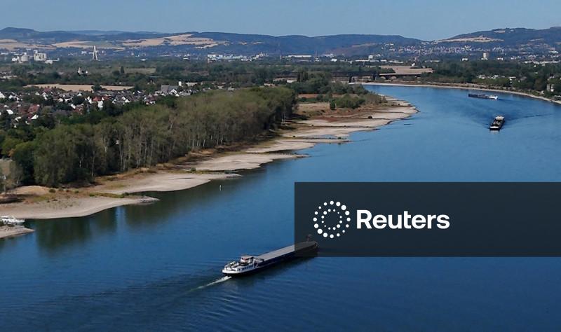 Baixos níveis do rio Reno estão prejudicando a indústria alemã