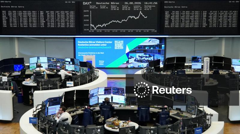 Índice STOXX 600 recua com riscos fiscais e eleitorais da França