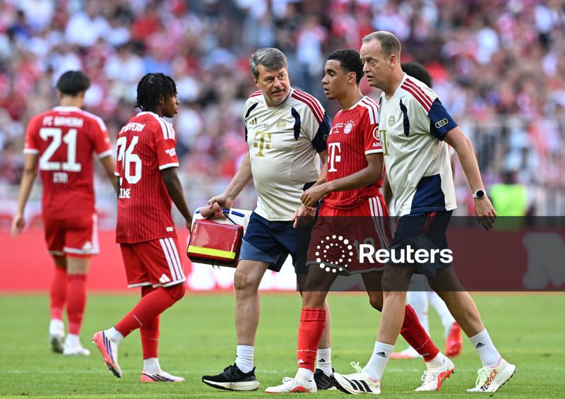 Musiala, do Bayern, é diagnosticado com disfunção neurológica após dois desmaios em campo