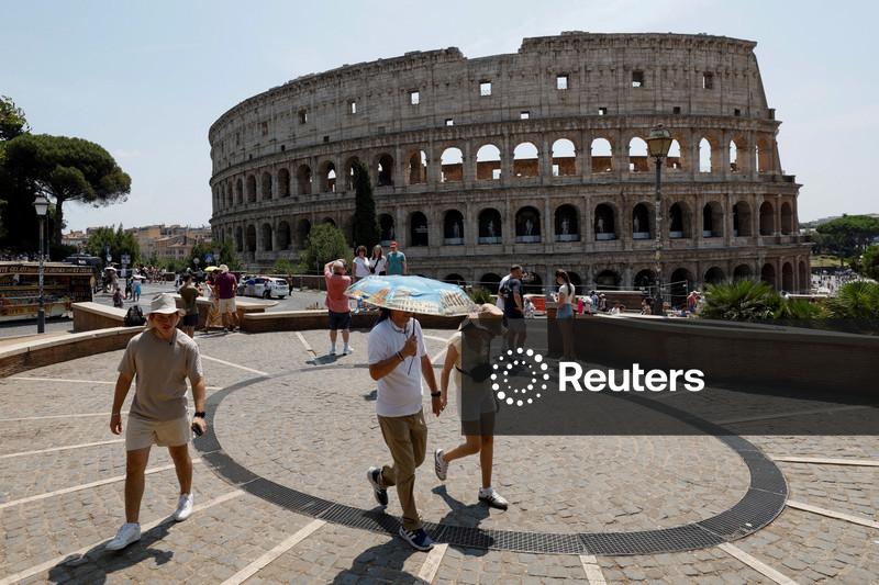 Itália coloca todas as principais cidades em alerta máximo conforme onda de calor se intensifica