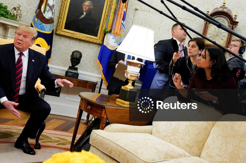 Trump diz que jornalista da NBC será denunciada  à FCC pela forma como caracterizou seu histórico de apoios