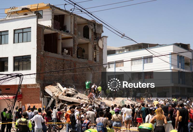 Pelo menos 77 morrem após forte terremoto atingir oeste da Colômbia
