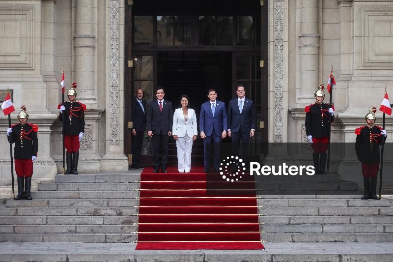 Peru vai aderir à coalizão antidrogas dos EUA após visita de Rubio