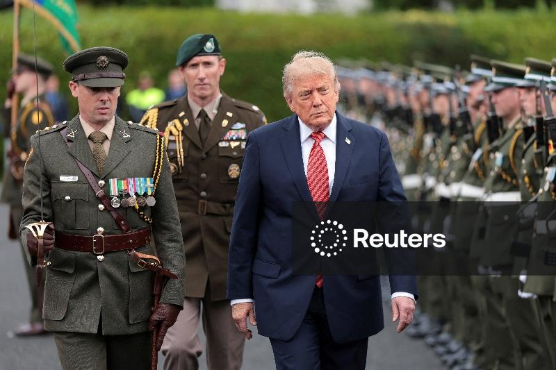 Trump diz que “adoraria” ver Irlanda unificada