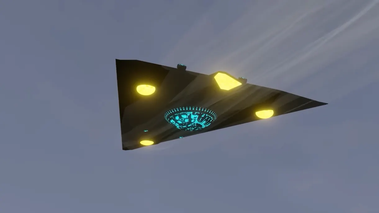 TR-3B: o misterioso triângulo voador que seria a aeronave mais secreta dos EUA
