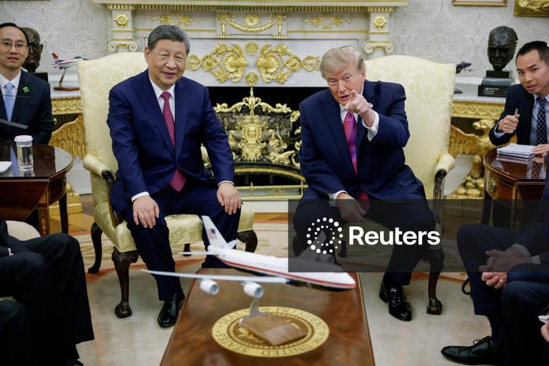 Trump afirma que ele e Xi Jinping tiveram uma “ótima reunião”